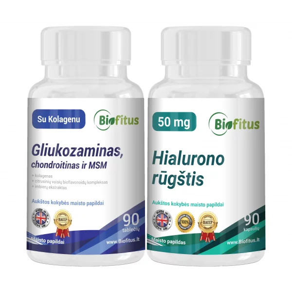 gliukozaminas 500 ir chondroitinas 400